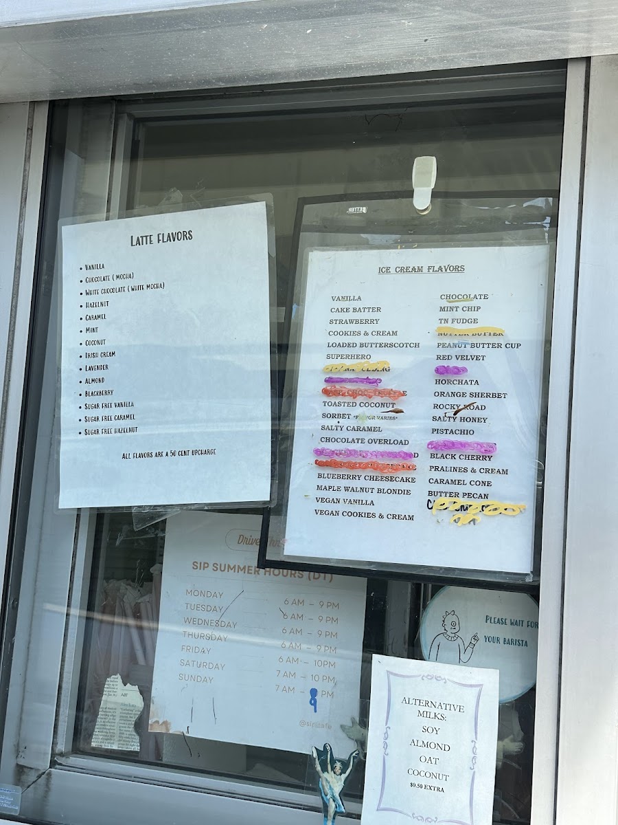 Sip Café Menu - Image 3